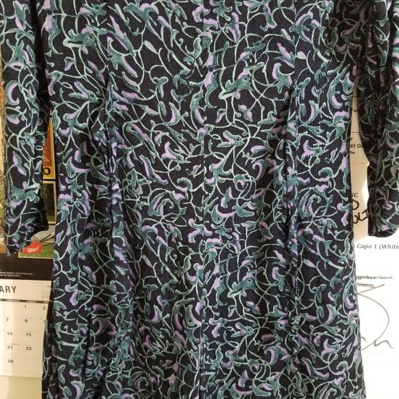 Passports Of Pier 1 Imports romper Small vine print playsuit jumpsuit VINTAGE - Picture 10 of 14